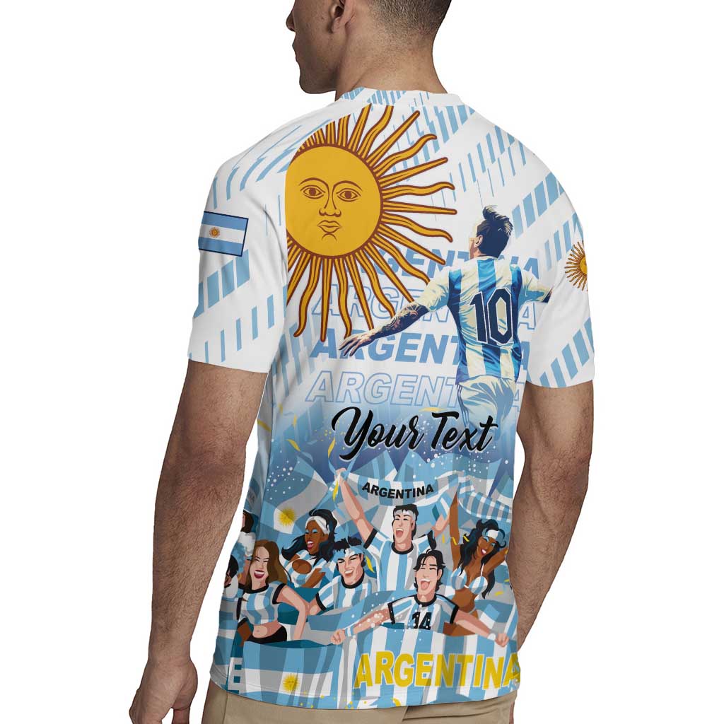 Argentina 2024 Football Champions Rugby Jersey Vamos La Seleccion Otra Vez Juntos - Wonder Print Shop