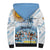 Argentina 2024 Football Champions Sherpa Hoodie Vamos La Seleccion Otra Vez Juntos - Wonder Print Shop