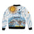 Argentina 2024 Football Champions Sleeve Zip Bomber Jacket Vamos La Seleccion Otra Vez Juntos - Wonder Print Shop