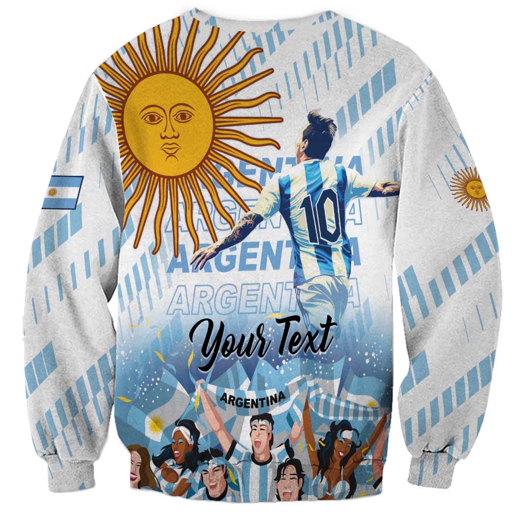 Argentina 2024 Football Champions Sweatshirt Vamos La Seleccion Otra Vez Juntos - Wonder Print Shop