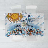 Argentina 2024 Football Champions Tablecloth Vamos La Seleccion Otra Vez Juntos - Wonder Print Shop