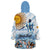 Argentina 2024 Football Champions Wearable Blanket Hoodie Vamos La Seleccion Otra Vez Juntos - Wonder Print Shop