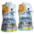 Argentina 2024 Football Champions Women Sleeveless Polo Shirt Vamos La Seleccion Otra Vez Juntos - Wonder Print Shop