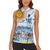 Argentina 2024 Football Champions Women Sleeveless Polo Shirt Vamos La Seleccion Otra Vez Juntos - Wonder Print Shop