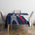 France 2024 Bonjour Tablecloth Eiffel Tower Gallic Rooster - Wonder Print Shop