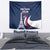 France 2024 Bonjour Tapestry Eiffel Tower Gallic Rooster - Wonder Print Shop