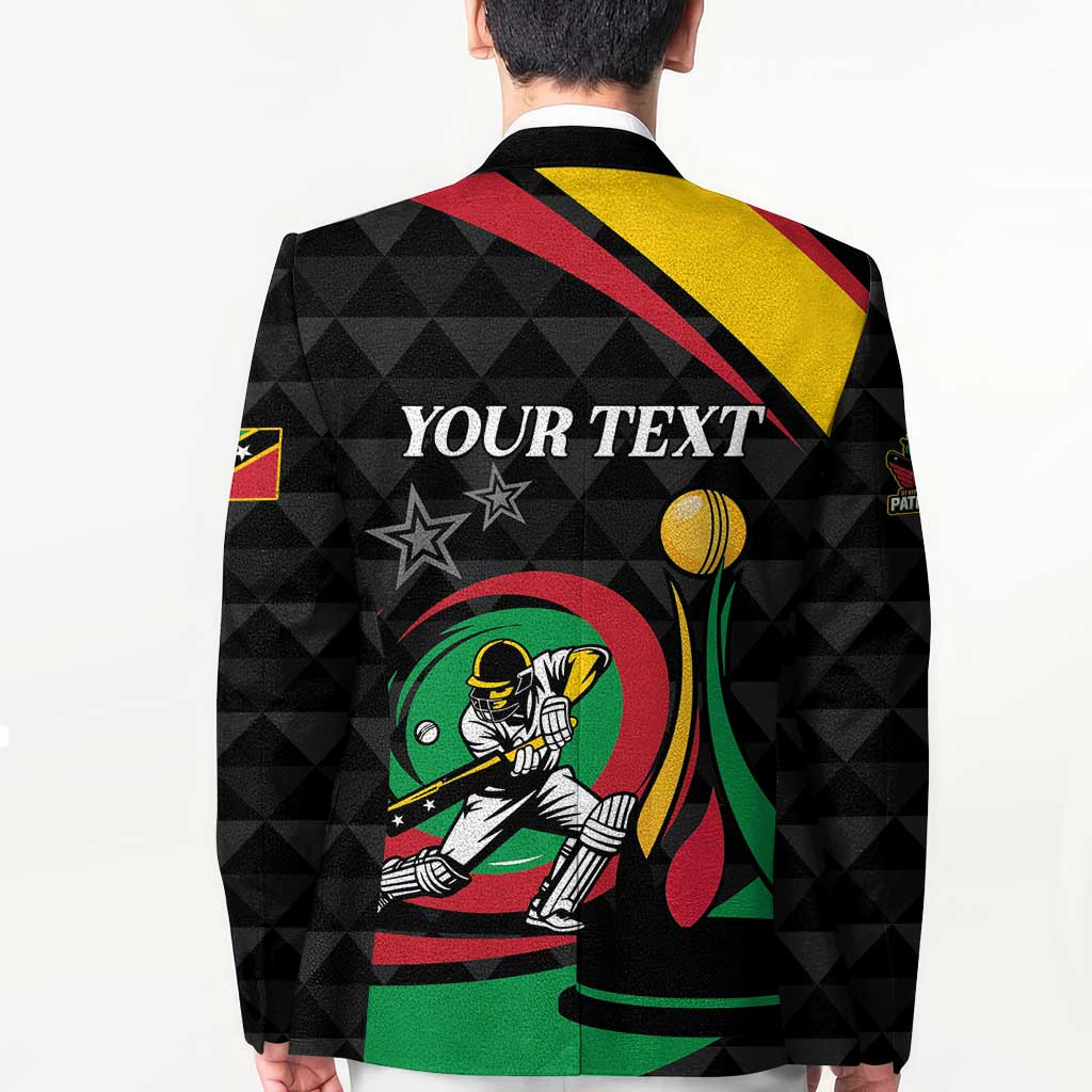 Personalized Saint Kitts and Nevis Cricket Champions Blazer - Wonder Print Shop