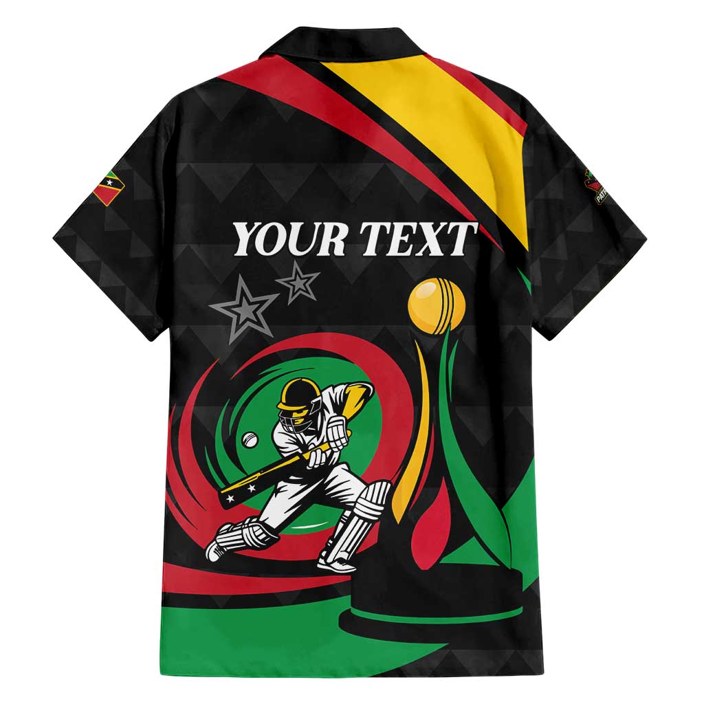 Personalized Saint Kitts and Nevis Cricket Champions Hawaiian Shirt - Wonder Print Shop