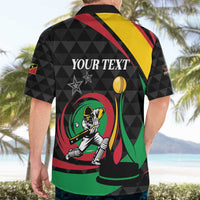 Personalized Saint Kitts and Nevis Cricket Champions Hawaiian Shirt - Wonder Print Shop