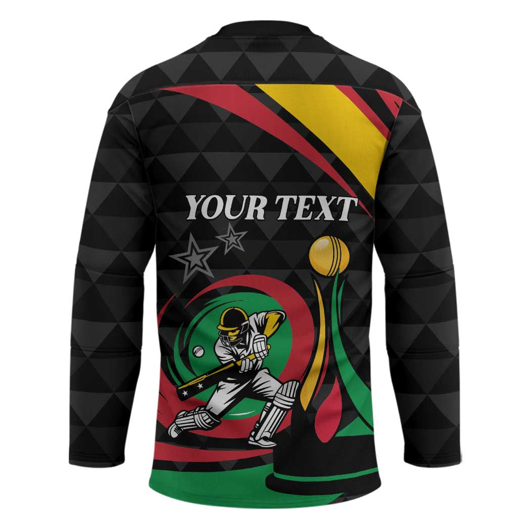 Personalized Saint Kitts and Nevis Cricket Champions Hockey Jersey - Wonder Print Shop