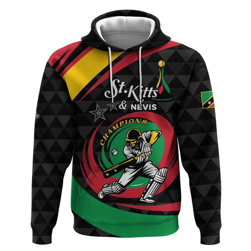 Personalized Saint Kitts and Nevis Cricket Champions Hoodie - Wonder Print Shop