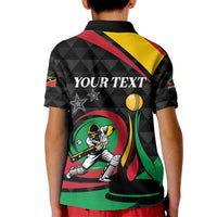 Personalized Saint Kitts and Nevis Cricket Champions Kid Polo Shirt - Wonder Print Shop