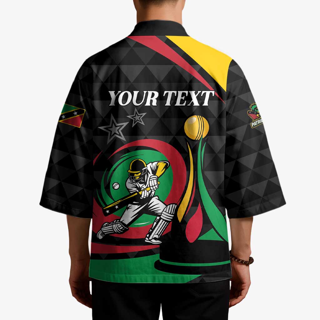 Personalized Saint Kitts and Nevis Cricket Champions Kimono - Wonder Print Shop