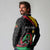 Personalized Saint Kitts and Nevis Cricket Champions Long Sleeve Polo Shirt - Wonder Print Shop