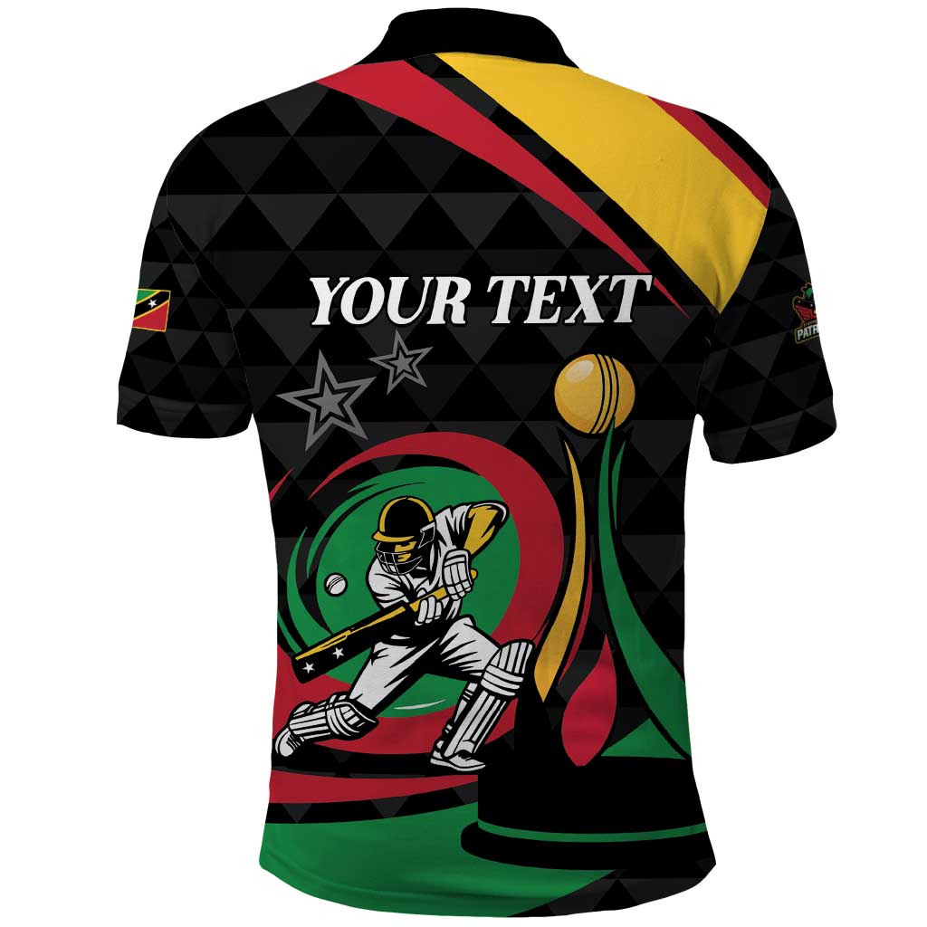 Personalized Saint Kitts and Nevis Cricket Champions Polo Shirt - Wonder Print Shop