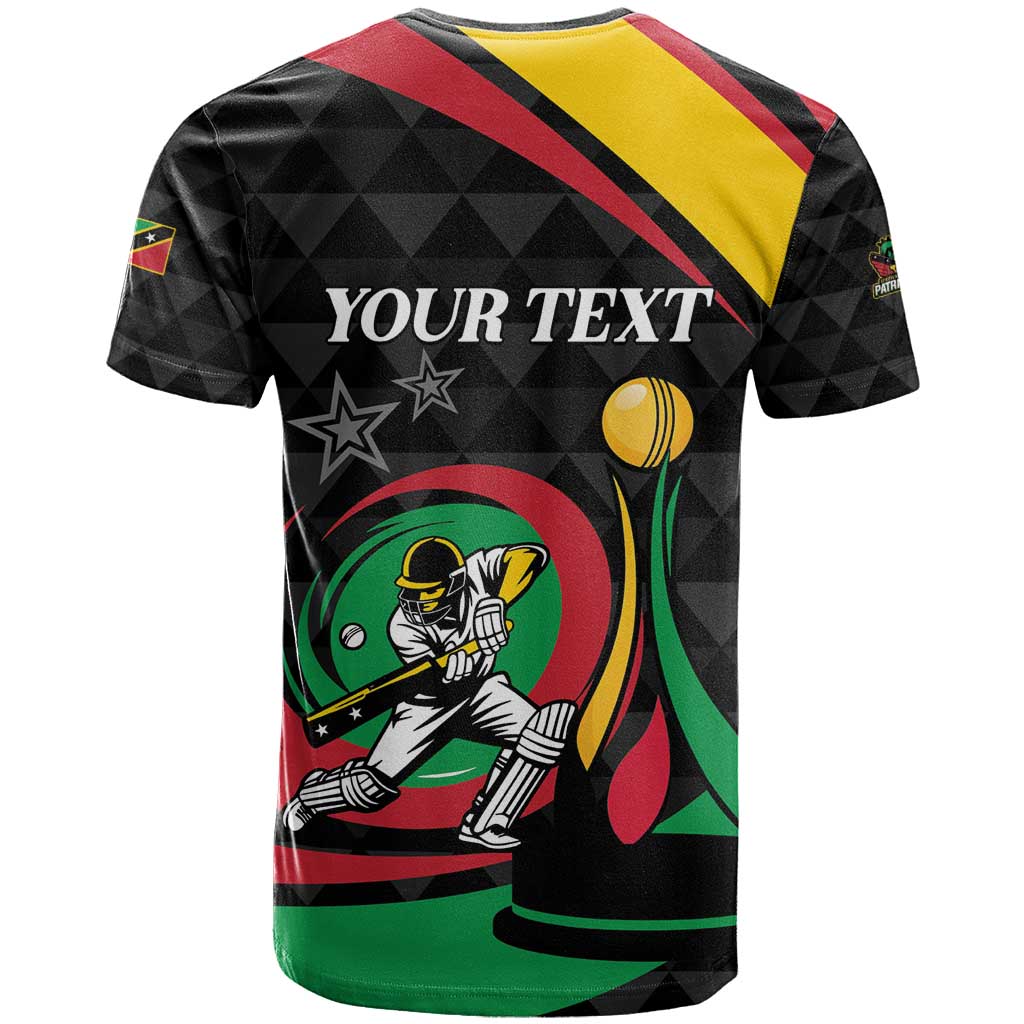 Personalized Saint Kitts and Nevis Cricket Champions T Shirt - Wonder Print Shop