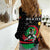 Personalized Saint Kitts and Nevis Cricket Champions Women Casual Shirt - Wonder Print Shop