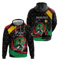 Personalized Saint Kitts and Nevis Cricket Champions Zip Hoodie - Wonder Print Shop