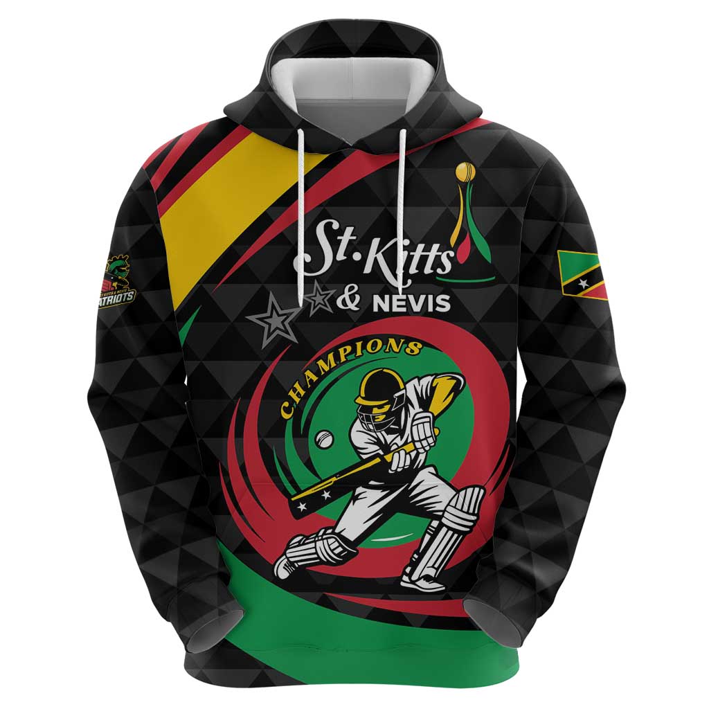 Personalized Saint Kitts and Nevis Cricket Champions Zip Hoodie - Wonder Print Shop