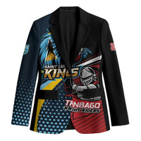 Knight Riders Trinbago Vs Kings St Lucia Cricket Blazer - Wonder Print Shop