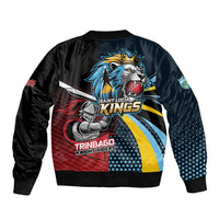Knight Riders Trinbago Vs Kings St Lucia Cricket Bomber Jacket - Wonder Print Shop
