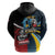 Knight Riders Trinbago Vs Kings St Lucia Cricket Hoodie - Wonder Print Shop