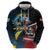 Knight Riders Trinbago Vs Kings St Lucia Cricket Hoodie - Wonder Print Shop