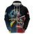 Knight Riders Trinbago Vs Kings St Lucia Cricket Hoodie - Wonder Print Shop