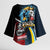 Knight Riders Trinbago Vs Kings St Lucia Cricket Kimono Sleeve Blouse - Wonder Print Shop