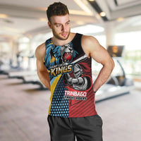 Knight Riders Trinbago Vs Kings St Lucia Cricket Men Tank Top - Wonder Print Shop