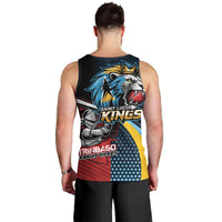 Knight Riders Trinbago Vs Kings St Lucia Cricket Men Tank Top - Wonder Print Shop
