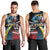 Knight Riders Trinbago Vs Kings St Lucia Cricket Men Tank Top - Wonder Print Shop