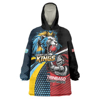 Knight Riders Trinbago Vs Kings St Lucia Cricket Wearable Blanket Hoodie - Wonder Print Shop