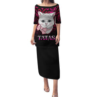 Personalised Love Your Tatas Puletasi Cat Breast Cancer Awareness - Wonder Print Shop