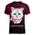 Personalised Love Your Tatas Women V Neck T Shirt Cat Breast Cancer Awareness - Wonder Print Shop