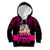 Personalised Girl Power Kid Hoodie Day Of The Girl Breast Cancer Awareness - Wonder Print Shop