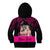 Personalised Girl Power Kid Hoodie Day Of The Girl Breast Cancer Awareness - Wonder Print Shop