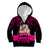 Personalised Girl Power Kid Hoodie Day Of The Girl Breast Cancer Awareness - Wonder Print Shop