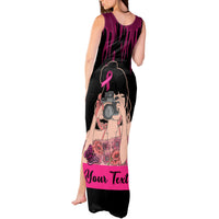 Personalised Girl Power Tank Maxi Dress Day Of The Girl Breast Cancer Awareness - Wonder Print Shop