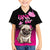 Personalised Pink Out Kid Hawaiian Shirt Pug Dog Breast Cancer Awareness - Wonder Print Shop