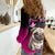 Personalised Pink Out Women Casual Shirt Pug Dog Breast Cancer Awareness - Wonder Print Shop