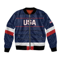 Custom USA Hockey Team Bomber Jacket Go Champions