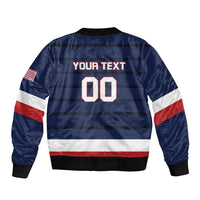 Custom USA Hockey Team Bomber Jacket Go Champions