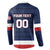 Custom USA Hockey Team Button Sweatshirt Go Champions