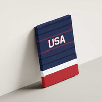 USA Hockey Team Canvas Wall Art Go Champions