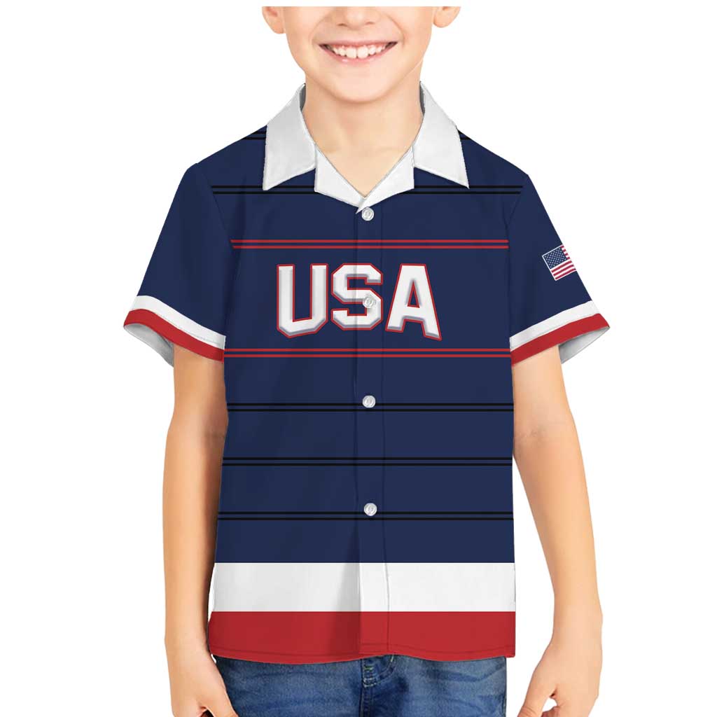 Custom USA Hockey Team Family Matching Mermaid Dress and Hawaiian Shirt Go Champions