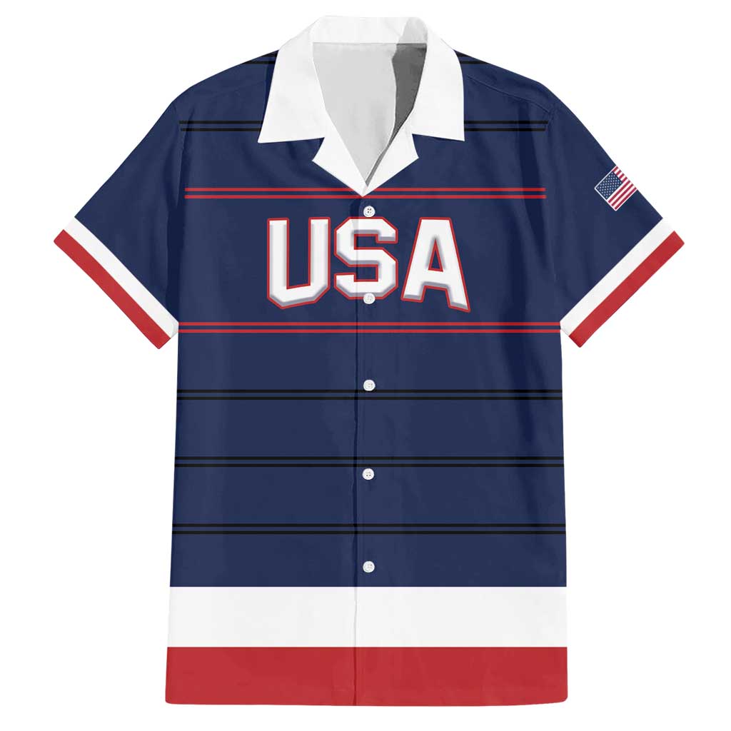 Custom USA Hockey Team Hawaiian Shirt Go Champions
