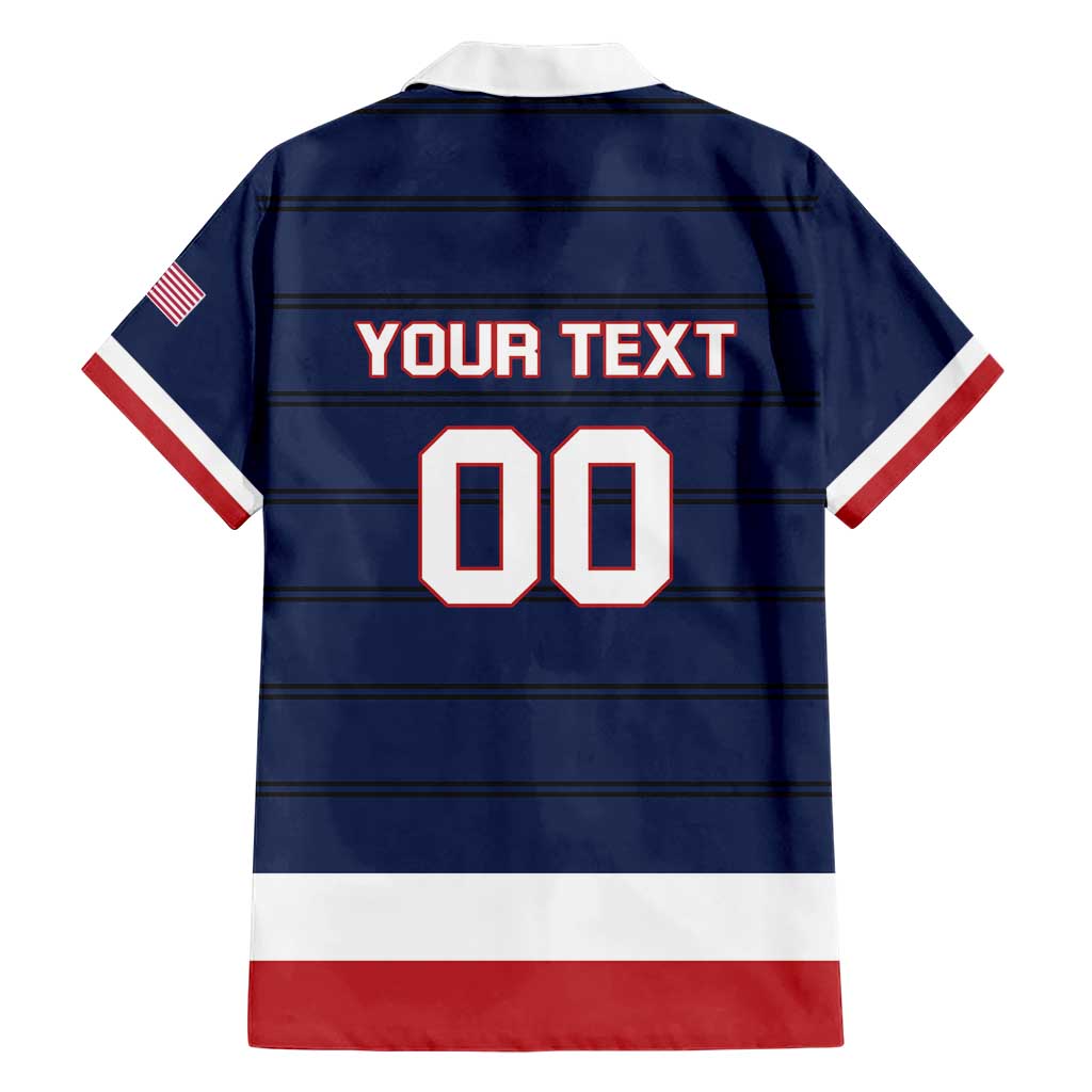 Custom USA Hockey Team Hawaiian Shirt Go Champions