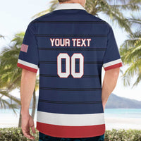 Custom USA Hockey Team Hawaiian Shirt Go Champions