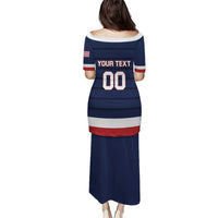 Custom USA Hockey Team Puletasi Go Champions